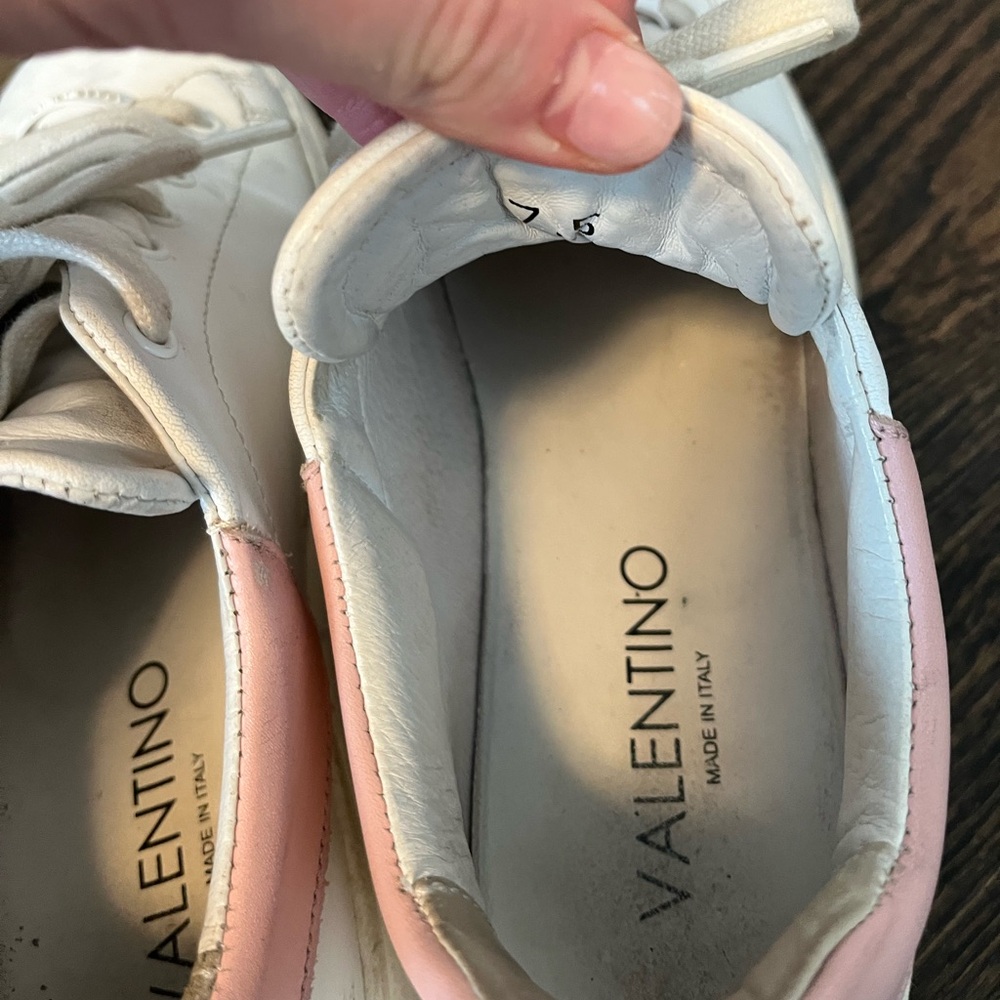 Valentino by Mario Valentino Fresia Leather Sneaker - Picture 7 of 7